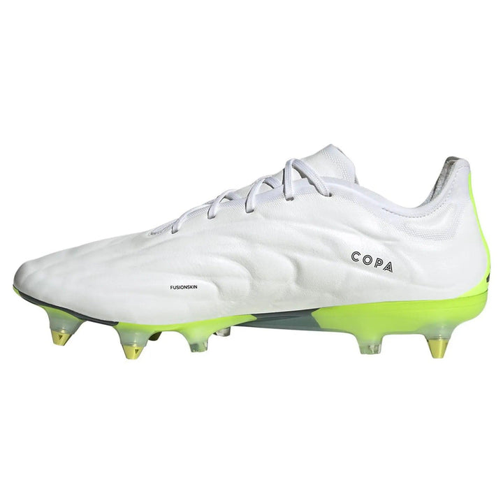 Adidas Copa Pure.1 SG HQ8975 Bianco/Nero/Verde - Grossi Sport SA