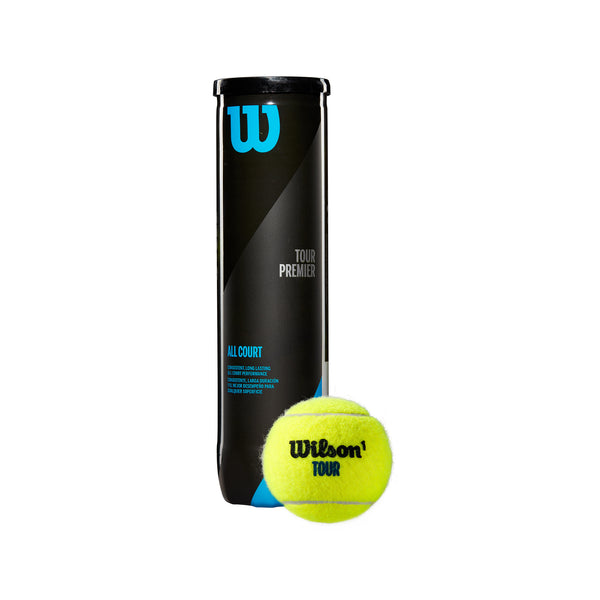 Wilson Tour Premier All Ct 4 Ball Can - WRT119400