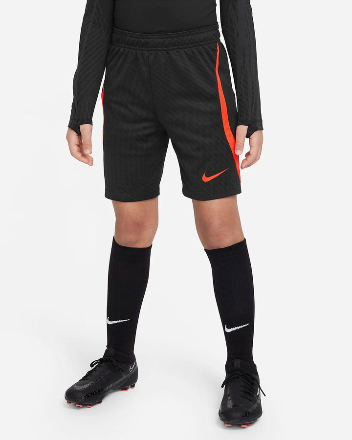 Nike Dri-Fit Strike Short JR FD0314-014 Black/Crimson - Grossi Sport SA