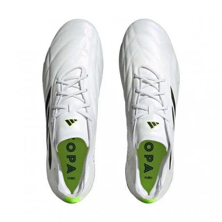 Adidas Copa Pure.1 FG - HQ8971 Bianco/Nero/Verde - Grossi Sport SA