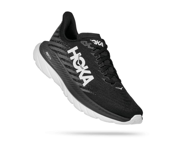 Hoka M Mach 5 - 1127893 - Black/Castelrock - Grossi Sport SA