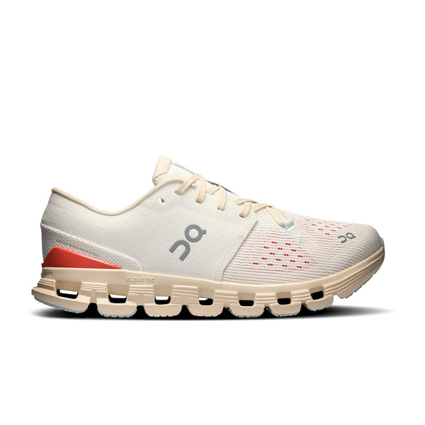 ON Cloud X 4 Donna - 3WE30073297 - Ivory|Salmon