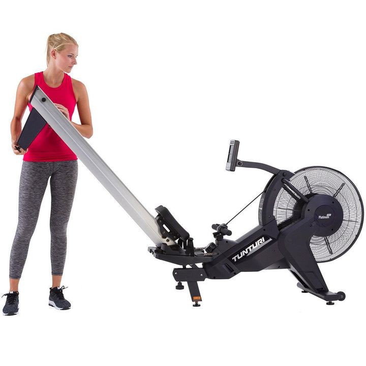 Vogatore Tunturi Platinum PRO Air Rower - Grossi Sport SA